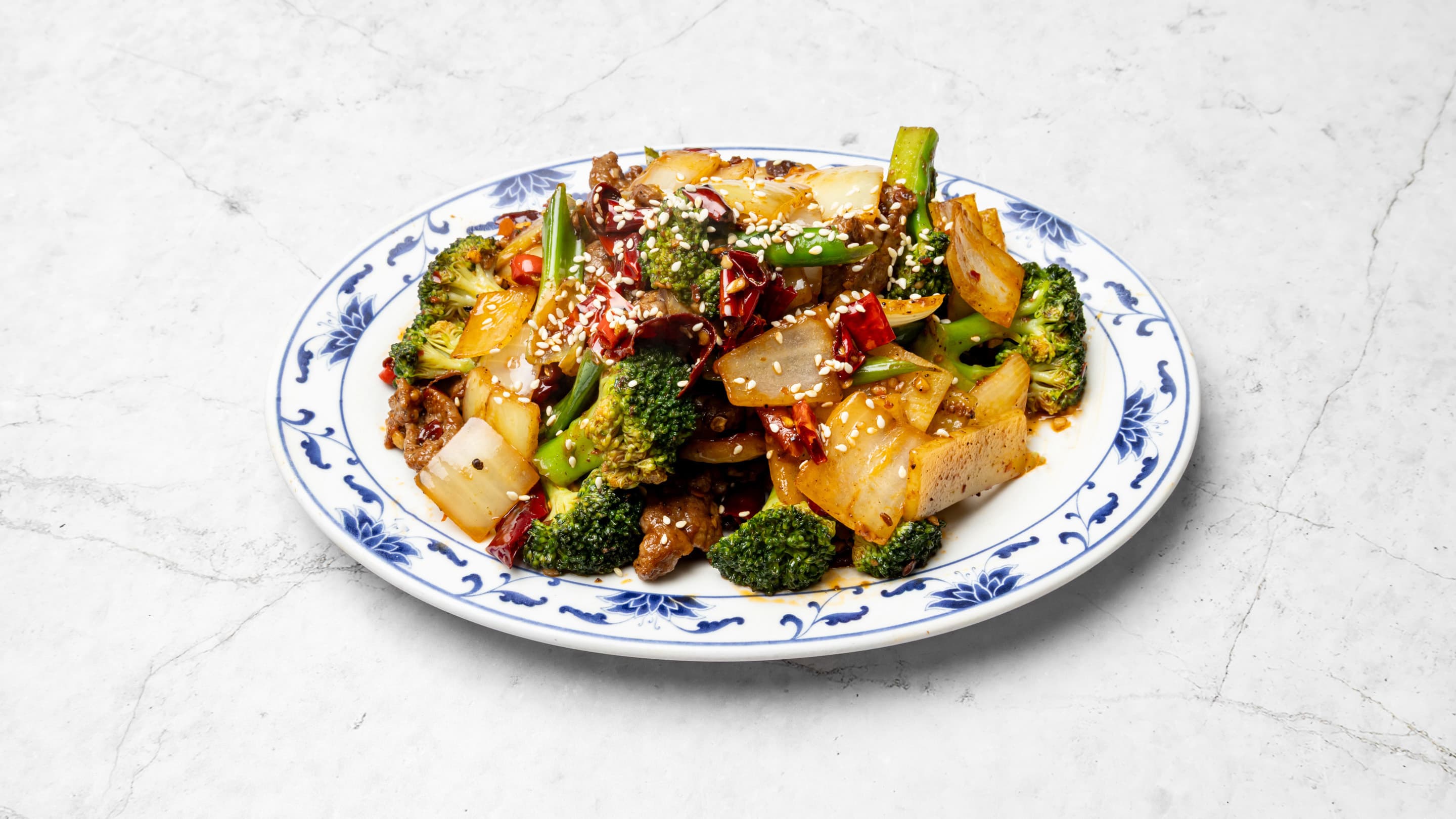Mala beef from New Wok's Cooking
