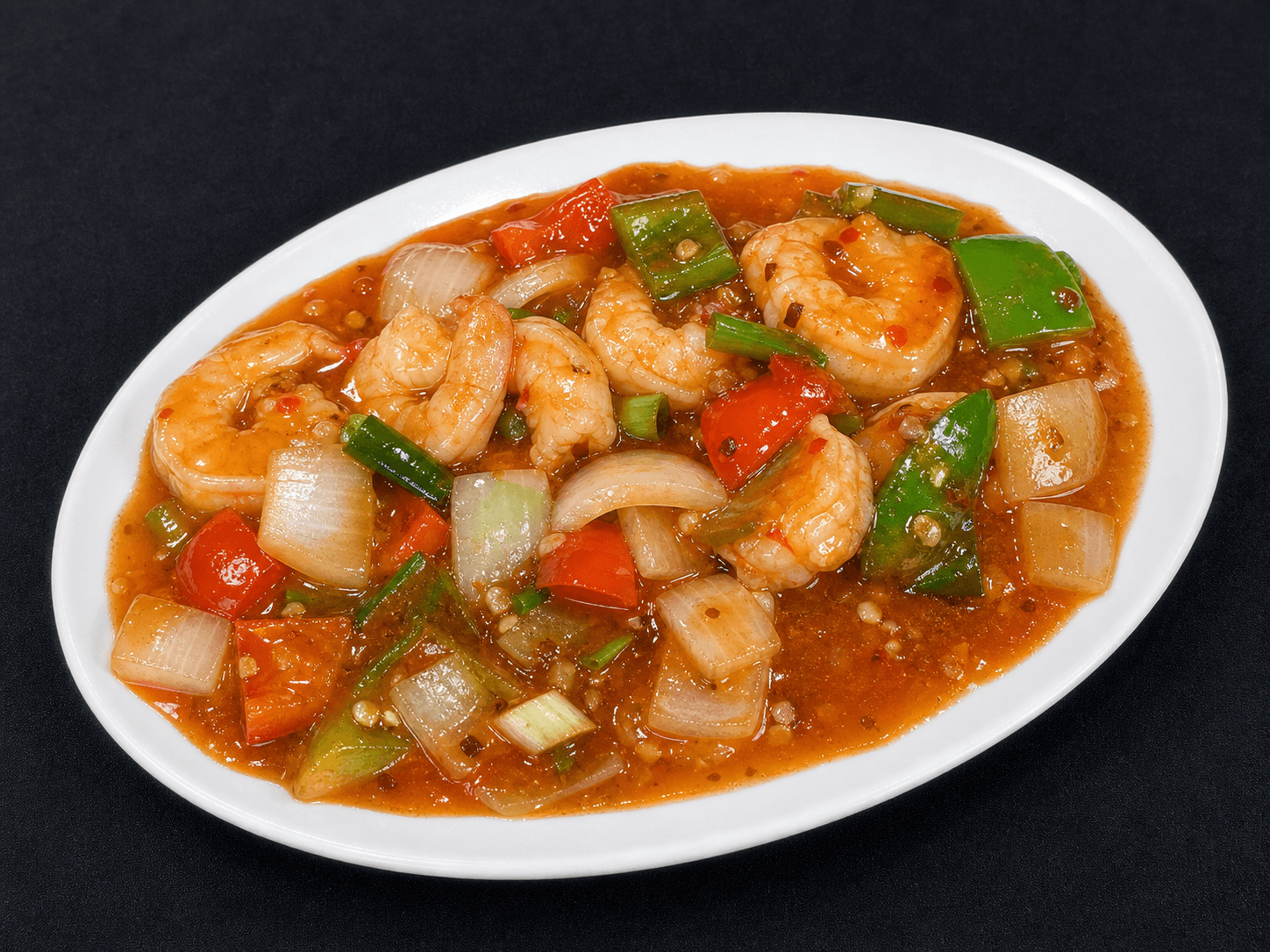 Szechuan style prawn at New Wok’s Cooking