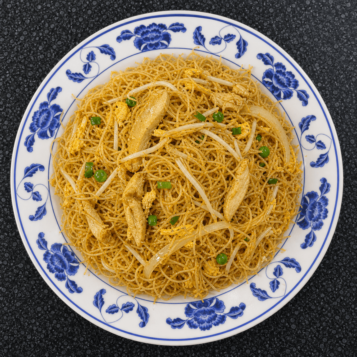 Singapore style vermicelli at New Wok’s Cooking