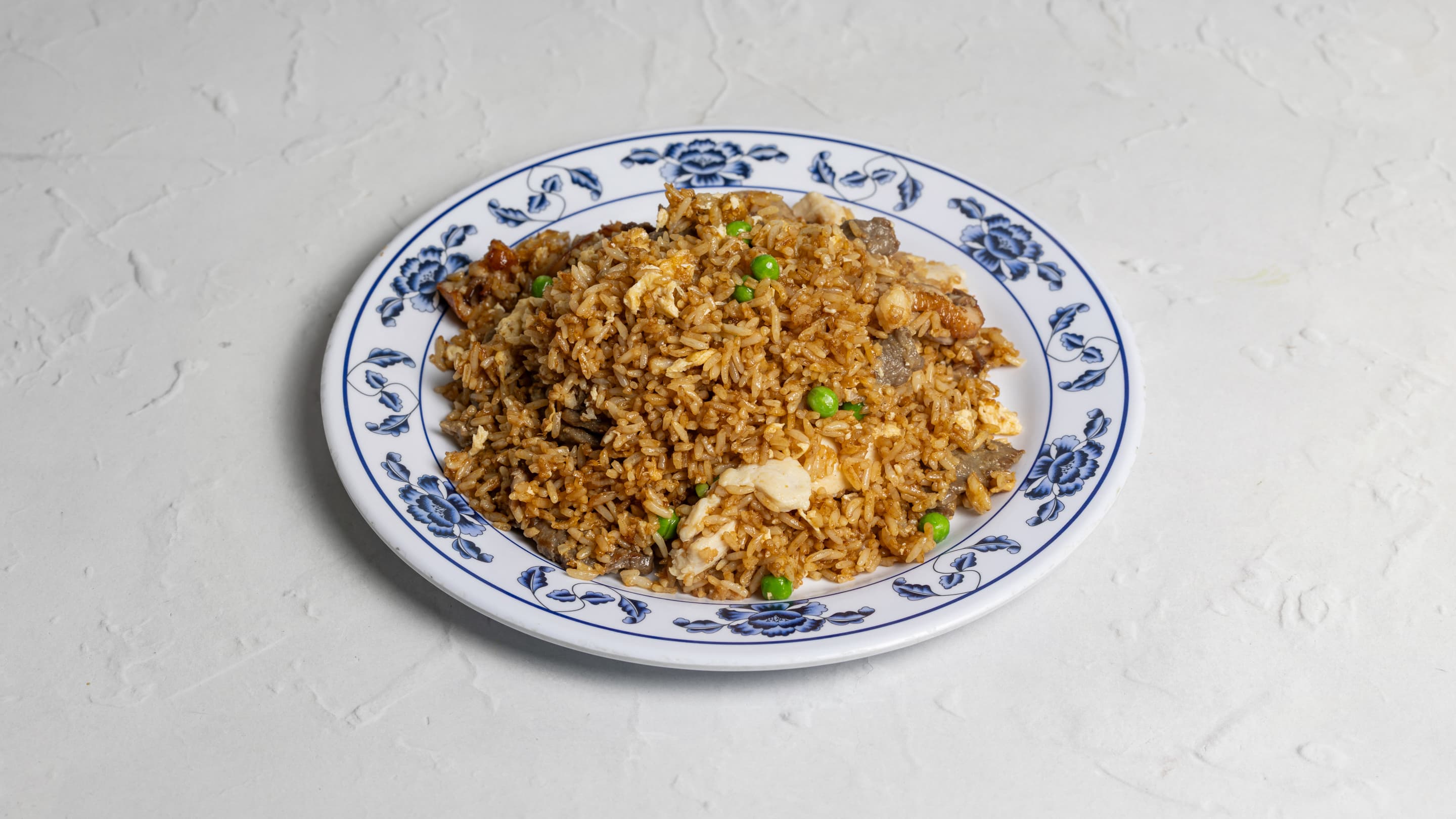 House special fried rice at New Wok’s Cooking